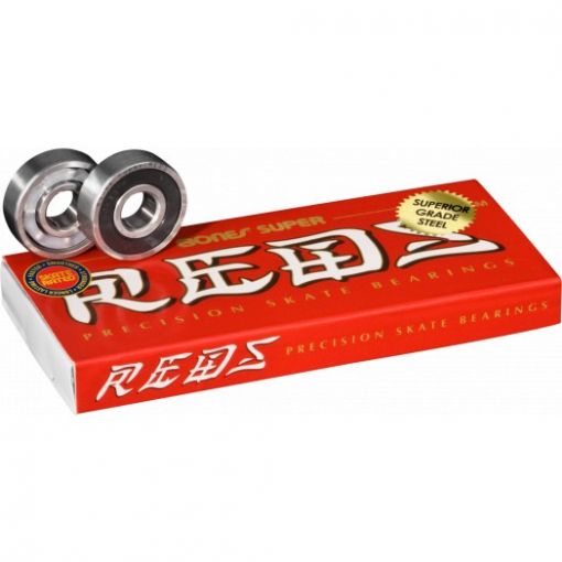 Подшипники для скейтборда Bones REDS SUPER 8mm 8 Packs